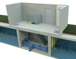 Výstavba vodovodu a vodojemu, Lukové